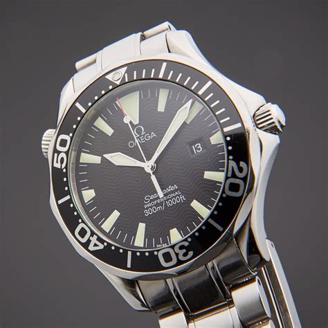 preowned omega seamaster quartz|certified pre owned Omega Seamaster.